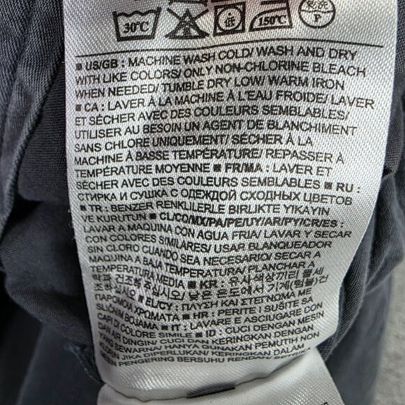 Womens Gap Gray 100% Tencel Pants Mid Rise Elastic Waist Size 0 - Picture 4 of 10